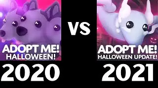 Halloween Event 2020 and 2021 comparison! | Roblox Adopt Me
