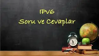 IPv6 CCNA Örnek Soru ve Cevaplar | CCNA 200-301 |