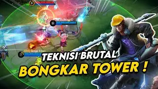 LAWAN KAGET TOWERNYA PADA BOTAK 😂 | MOBILE LEGEND  BANG BANG INDONESIA
