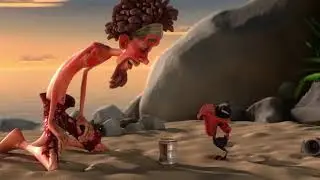HD cartoon robinson crusoe 3d animation film