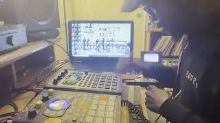 Making a funk sample beat on the SP404 mkii || resample method workflow