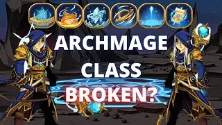 AQW - NEW ARCHMAGE CLASS - BROKEN OR OVERRATED?