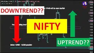 NIFTY - DOWNTREND ?? UPTREND??  #HANDPICKEDTRADE #NIFTYANALYSIS