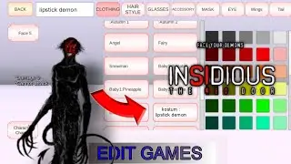 ada kostum lipstick demons dari film insidious the red door di game sakura school simulator 🤔😱👹