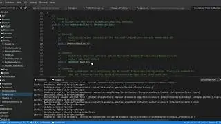 Project picker for Theia Omnisharp plugin
