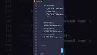 Random password generator | password generator | CSS and JavaScript |
