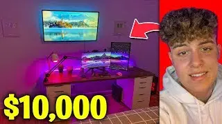 My $10,000 Dream Gaming Setup Tour At Age 15! 🔥 2020 Gaming/Room Tour | Kybo
