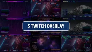 Twitch Overlay Stream Vol.2 Template