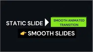 PowerPoint Morph Transition and Text Animation Tips