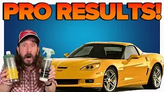 HOW To Wash Your Car LIKE A PRO! C6 Corvette Detailed!