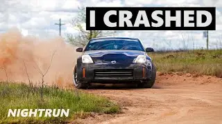 RALLYCROSS in my HR 350Z | NIGHTRUN