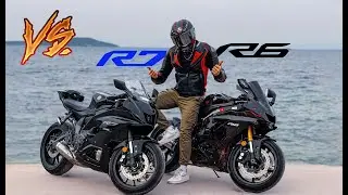 R7 vs R6! TAKİPÇİMLE YARIŞTIK! MANYAK GAZLAMA! Motovlog
