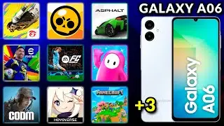 GALAXY A06 - FREE FIRE, MINECRAFT, EFOOTBALL, EA FC, COD MOBILE, BRAWL STARS, GENSHIN IMPACT E +