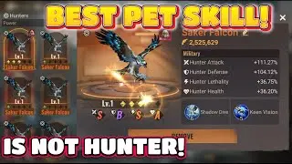 State of Survival : the best skill to upgrade on PET PATCH !
