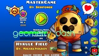 geometry dash почти прошёл демон😲😲😲