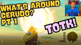 TotK121 Lap Around Gerudo Desert Pt1: Caves, Koroks, Shrines, Chests, Molduga -Tears Of The Kingdom