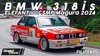 🔥BMW 318is HILLCLIMB! Elefant (GSMP Magura 2024) | Action by Speed & Power