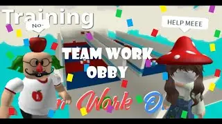 ROBLOX "TEAM WORK" OBBY! (This is Crazy)