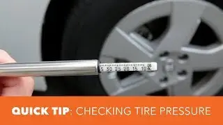 How to Check Your Tire Pressure - Quick Tip