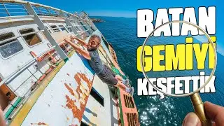 Kayalara Çarparak Batan Dev Geminin İçine Daldık
