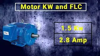 Motor Kw with Full load Current List