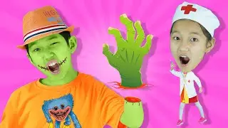 Zombie Dance Story| Tickle man Treats Zombie | Kids Songs + More Nursery Rhymes | Tickle Kids Songs