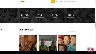 Huminity- Charity/Fundraising WordPress Theme        | Free Template