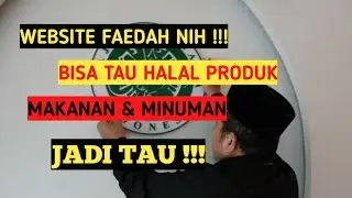 website keren nih , cara lihat produk halal atau tidak