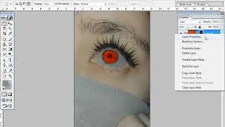 eye color change in Photoshop7.0 || Photoshop7 tutorial || Photoshop7.0 eye color Grading ||