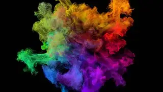Color explosion green screen video | 1080p slow motion  | No Copyright