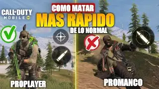 COMO MATAR MÁS RÁPIDO DE LO NORMAL | CALL OF DUTY MOBILE| Trucos Y consejos BR