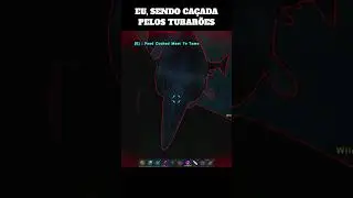 EU, SENDO CAÇADA PELOS TUBARÕES - #ARK #caça #sobrevivência #hunting #gameplay