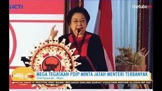 Blak-blakan! Megawati Minta Jatah Menteri Paling Banyak - SIP 09/08