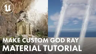 Make Custom GOD RAYS - UE5 Material Tutorial 