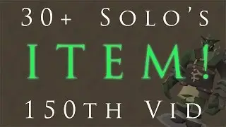 Bandos Solo Drops Vid [ WITH MAJOR DROP ] 30+ Kills