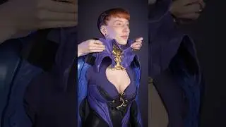 Dressing up as Lotus from Warframe 