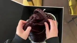 LOEWE MINI DIAMOND ROUND BASKET IN CALFSKIN UNBOXING