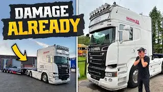 ￼Damage New Truck!!!!!