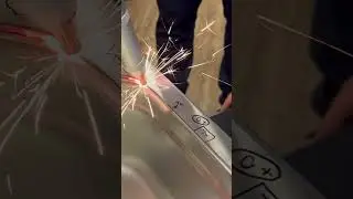 Роботизированная лазерная сварка мойки #welding #welder #weld #лазерная сварка