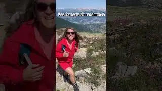 Les Français en randonnée😂.il n’y a qu’en rando que les gens sont polis?! 🤔 #randonnée #humour
