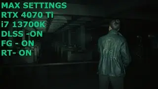 Alan Wake 2 - The Lake House - 1440p RT - DLSS - FG - RTX 4070 Ti & i7 13700K - MAX SETTINGS 60 FPS