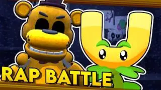 Golden Freddy vs. Gold Magnet - FNAF vs. PVZ. RAP BATTLE! (DGPRB)