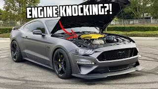 SOMETHING WENT WRONG FIRST DRIVE OF MY SUPERCHARGED MUSTANG GT!