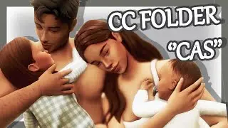 Sims 4 Female Male Kids Toddler Infant Child CAS CC Folder (mm) Clothes Hairs Skins Accessories+10GB