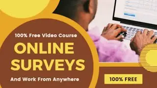 Online Survey || 100% Free Video Course || Earning Website