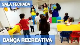 BRINCADEIRAS COM DANÇA | Brincadeira com crianças em espaço pequeno | Sala fechada