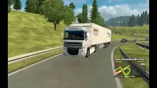 ETS 2. DAF XF 105 2016. В Париж! Часть 3.