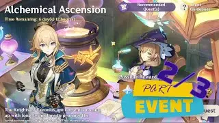 Event 4.5 (Alchemical Ascension)  - Part 2/3【Genshin Impact】