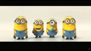 Музыкальное выступление Миньонов))