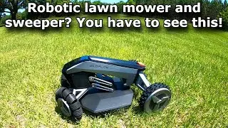 Robotic lawn mower and sweeper?? Ecoflow BLADE, it's AWESOME! 